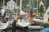 Kieler Yachtclub - eingekeilt von aktiven Regattateilnehmern